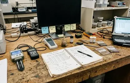 Precision agriculture equipment operating in a Georgia field