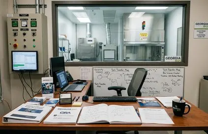 Biomedical researcher preparing samples in a life-sciences laboratory